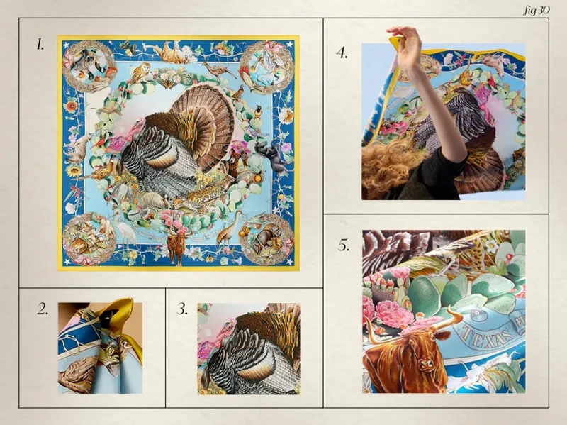 Hermès Silk Scarves collection